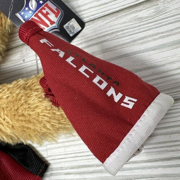 Good Stuff NFL Atlanta Falcons Cheerleader Plush Bear Beige Megaphone 13 Inch - Picture 6 of 10